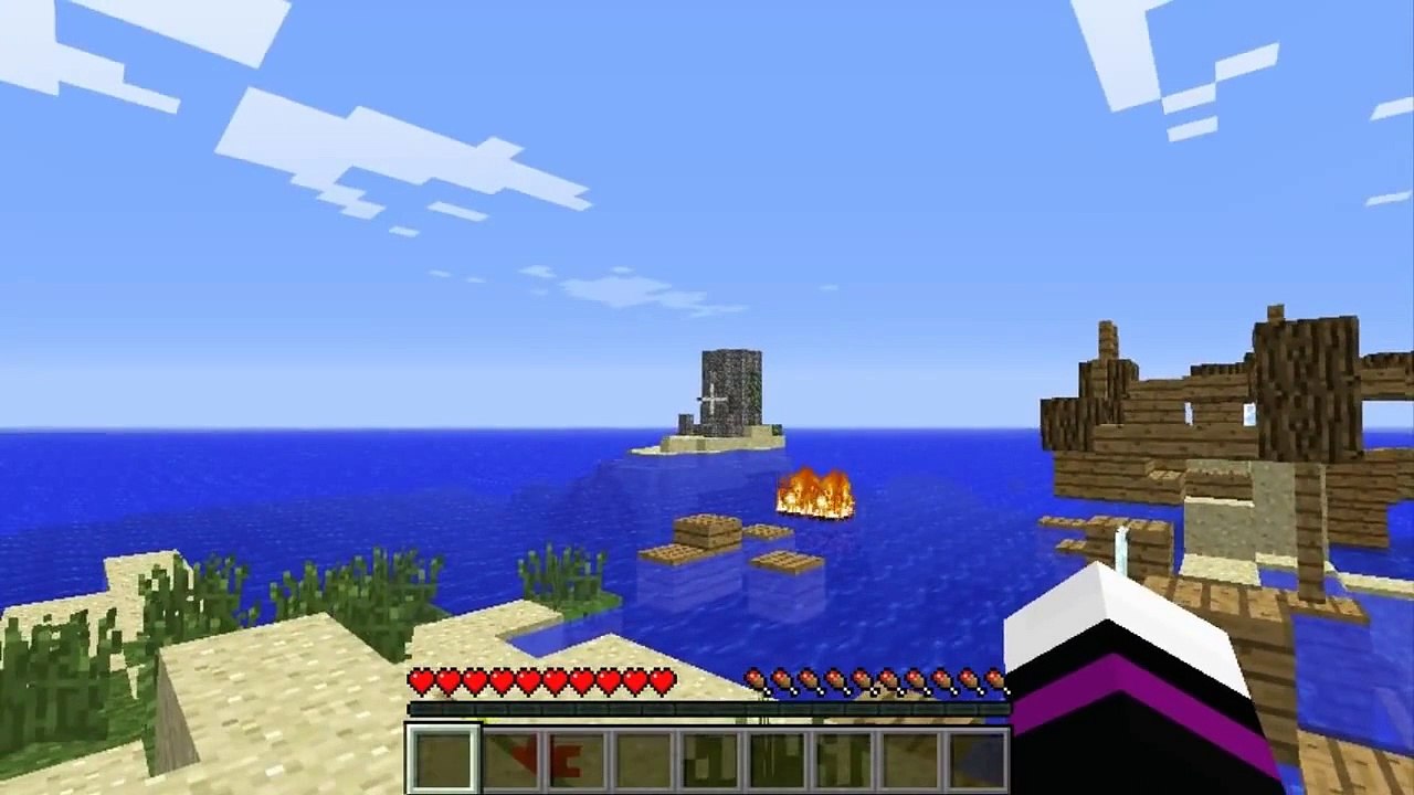 Minecraft Survival Island: Ep 1 Exploring the Island!