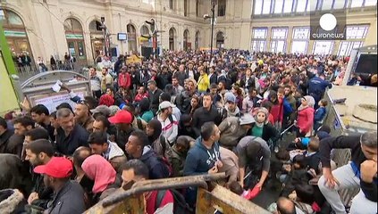 Austria suspende el servicio ferroviario con Hungría