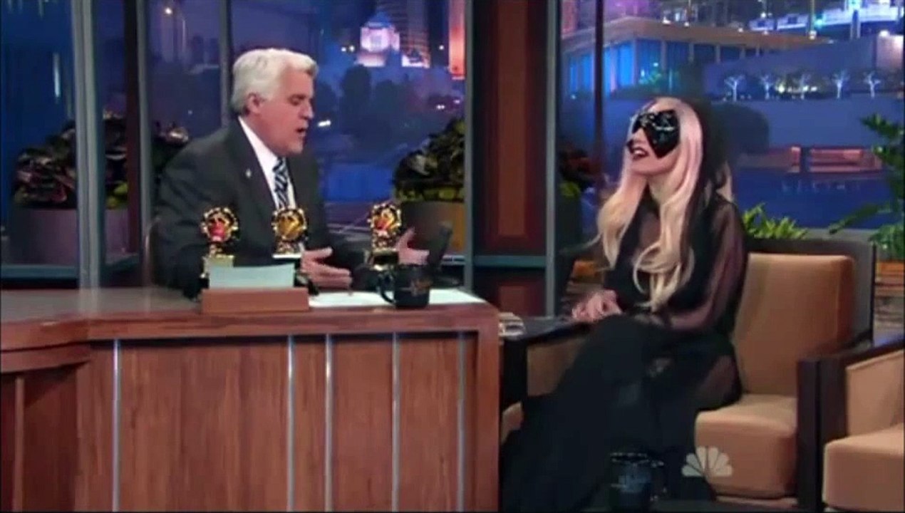 Lady GaGa Jay Leno Interview 2011 ♥
