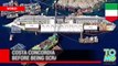 Costa Concordia refloating: the doomed ship is towed away for scrapping