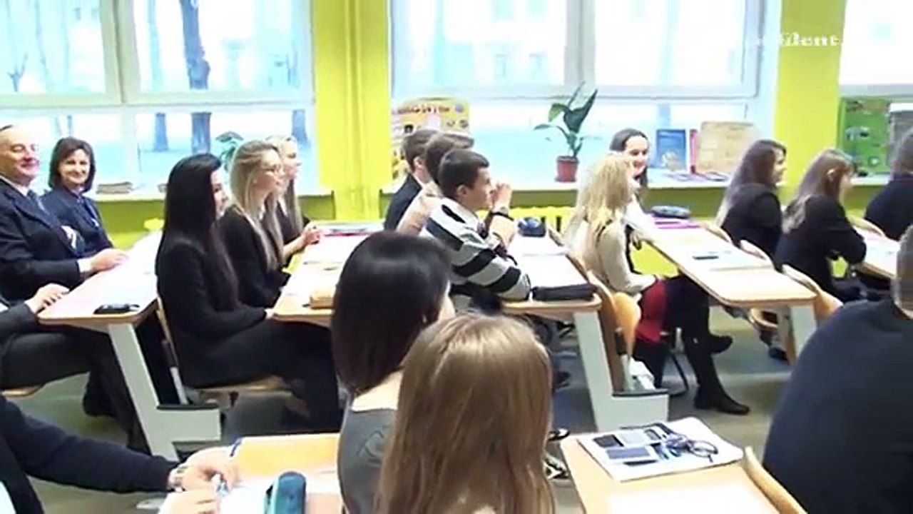 Valsts prezidents apmeklē Rīgas Valsts 3.ģimnāziju 27/01/2014