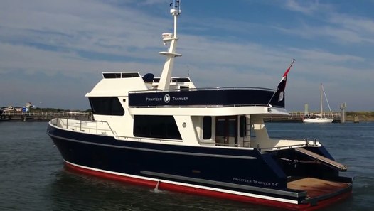 Privateer Trawler 54 | Sailing with the Dutch steel Trawler yacht ...