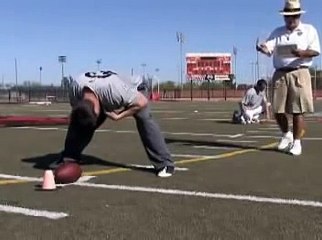 Zach Taylor Snapping Drills Coach Zauner Free Agent Camp.DAT