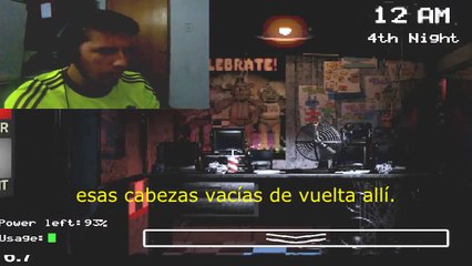 Five Nights at Freddy's - Pan comido (Traducido Español) ♥ Noche 4