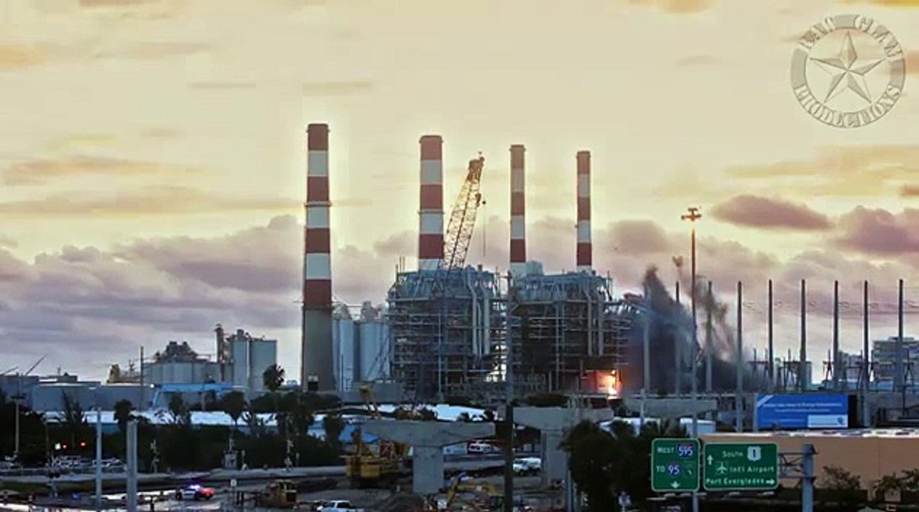 Florida Oil Power Plant Demolition