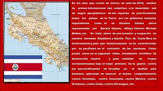 Costa Rica invasión flota norteamericana guerra petróleo