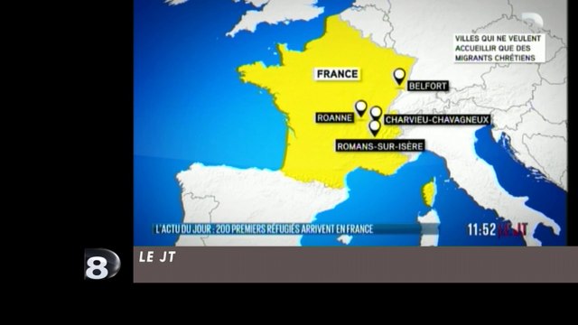 Les maires de ces villes veulent faire le tri parmi les migrants... - Le Zapping du 10/09/2015