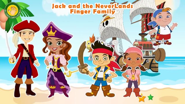 Jake And The Never Lands Pirates Finger Family Nursery Rhymes MY FINGER FAMILY RHYMES