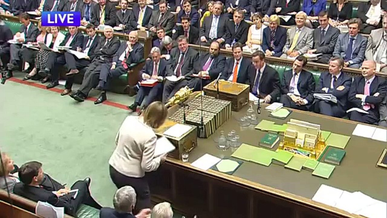 PMQs: Cameron Vs Harman (07July10)