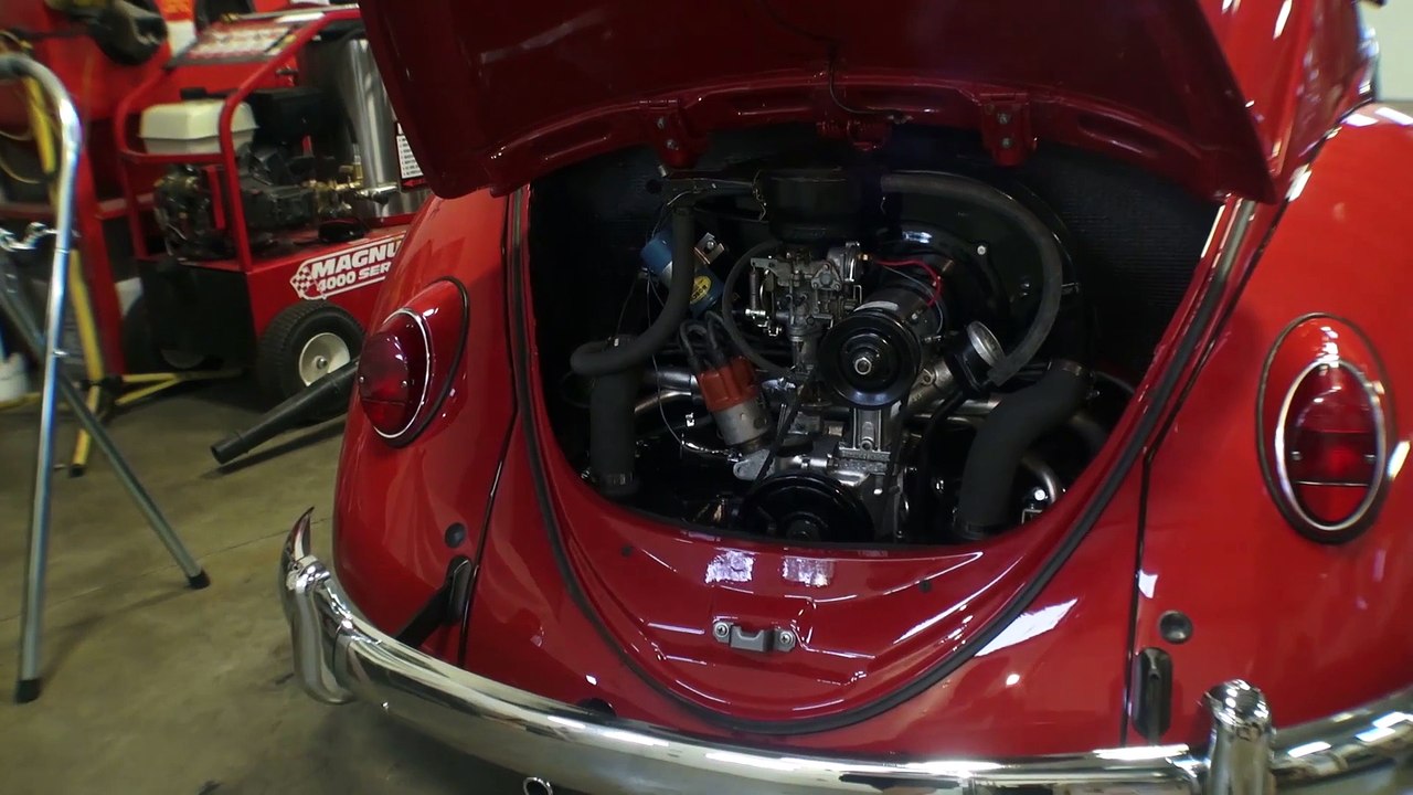 Classic VW BuGs 1965 Ruby Red Beetle Build-A-BuG Sedan Part 2