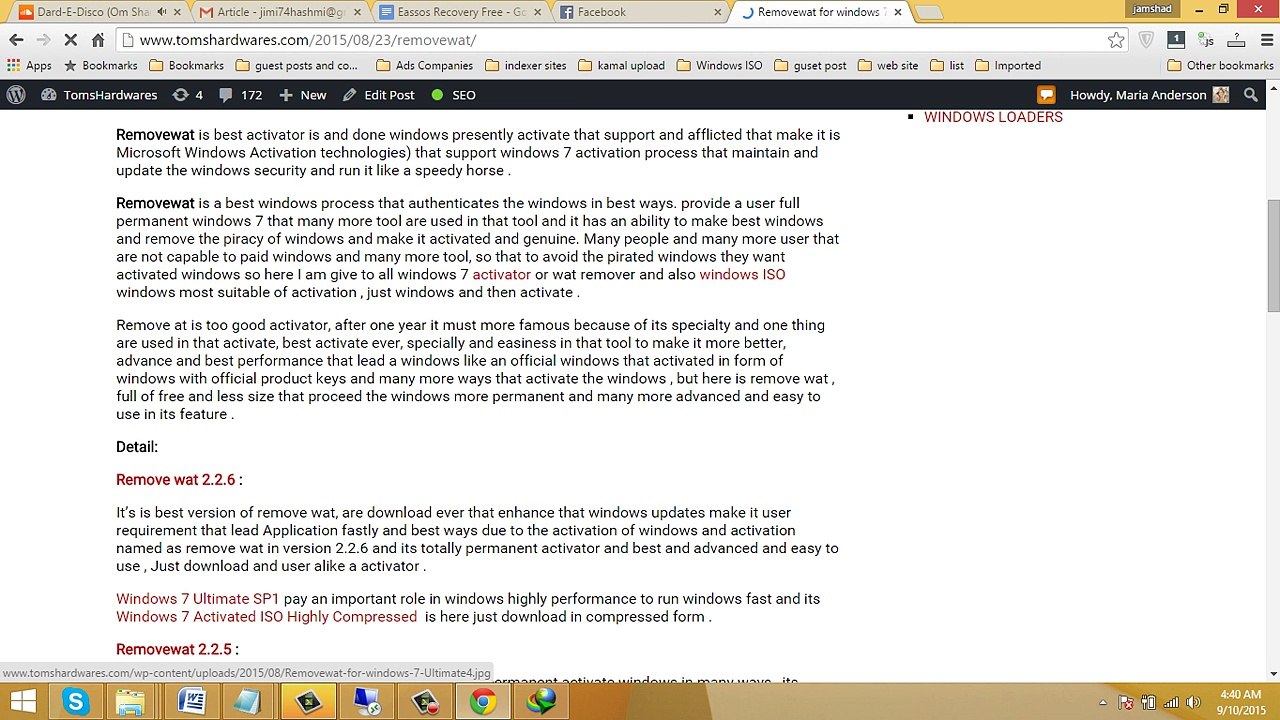 REMOVEWAT FOR WINDOWS 7 ULTIMATE 64