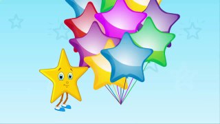 Learn Shape STAR   Teach Babies & Toddlers Shapes in English   Kids Nursery Songs