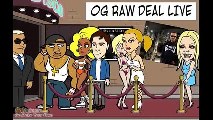 OG Raw Deal live in Concert!! Shake it baby!! Music Cartoon Video!!