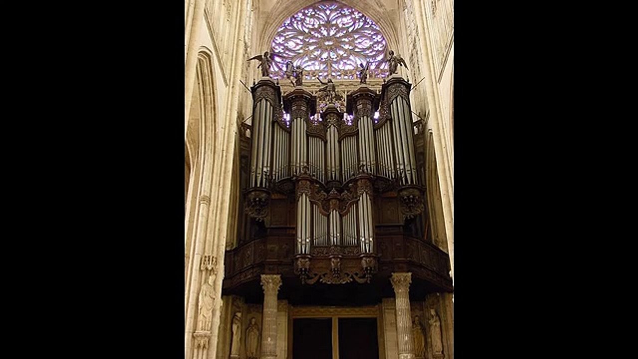 Maurice Duruflé, "Prelude & fugue sur le nom d'Alain "Abbatiale Saint-Ouen de Rouen"