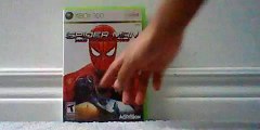 Spiderman web of shadows Xbox 360 unboxing