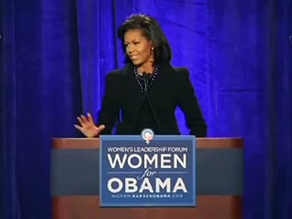 Michelle at Women's Leadership Forum