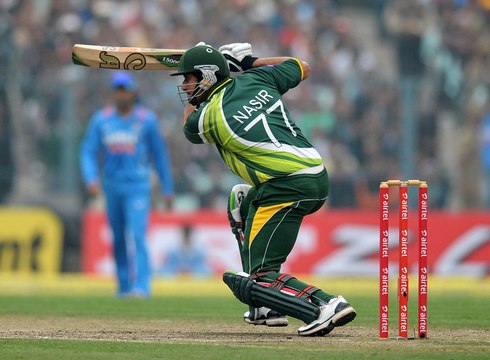 Nasir Jamshed Amazing SIX Vs Westindies In 5th ODI In Cricket