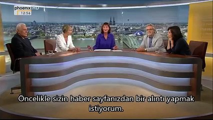 Gurbetçimizin PKK yandaşı Alman kanalını rezil etme anı