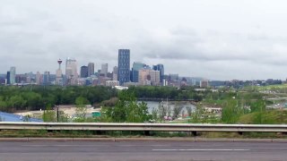 Travel Alberta-City of Calgary -the Bow.- Canon SX40HS zoom  1080P