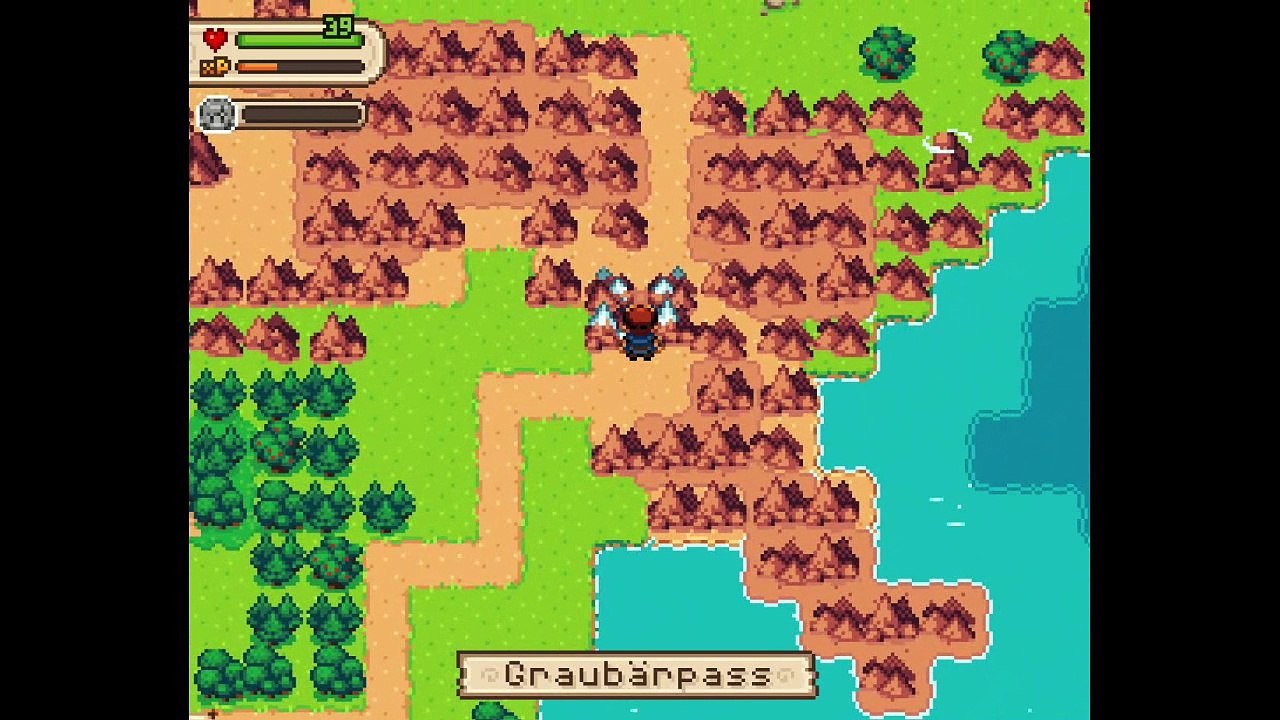 Let's Play Evoland 2 [German] Part 3 Ein Rätselberg!