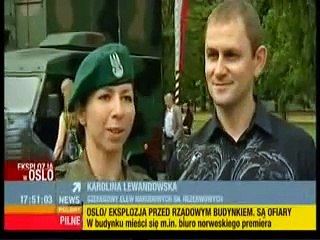 Скачать видео: 22.07.2011 r. Przysięga wojskowa w Zegrzu POLSAT NEWS