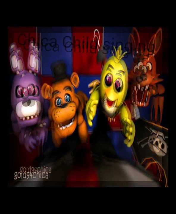 Toy chica singing the chica song! Cute!