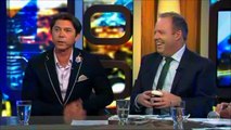 FUNNY Lou Diamond Phillips LIVE Australian Tv Interview 15 7 2014