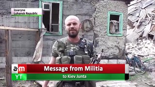 Vzkaz domobránců Donbasu kyjevské juntě