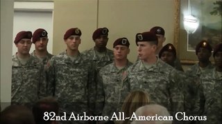 82nd Airborne All-American Chorus Entrance and Exit chants - Pinehurst Concours d'Elegance