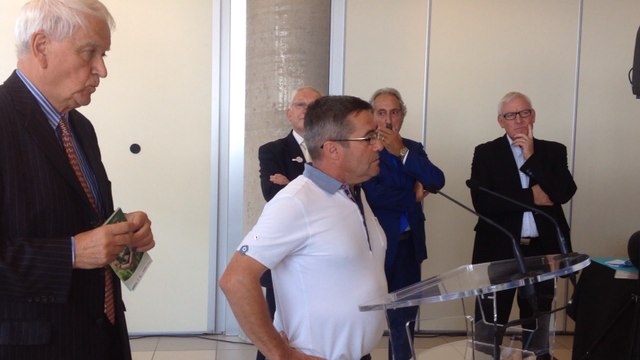 Inauguration de la foire du Mans : présentation du concours national Charolais