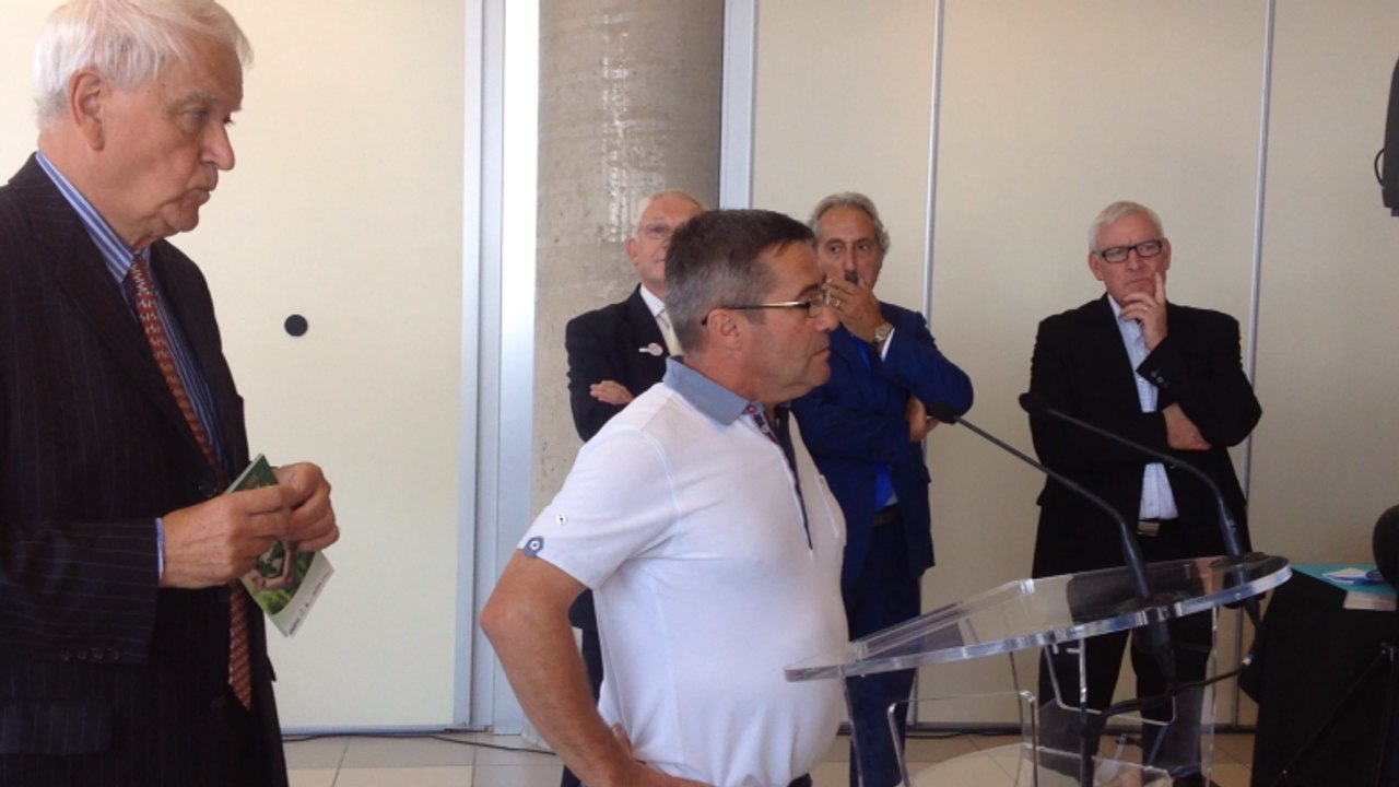 Inauguration de la foire du Mans : présentation du concours national Charolais