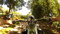Harley-Davidson Springer ride with Hero2 camera