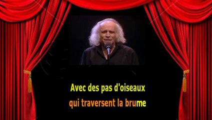 Karaoké Léo Ferré - Les poètes