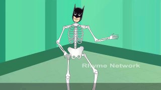 Batman Skeleton Dance Nursery Rhyme For Kids | 3D Animated Rhymes | Popular Rhymes
