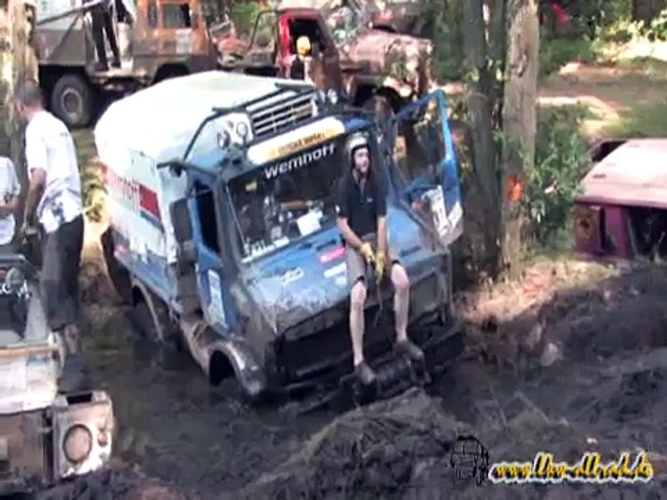 Dresden-Breslau 2009 LKW Allrad Clip 01072009