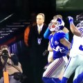 Amazing One Handed Football Catch