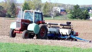 No-tilling into bean stubble