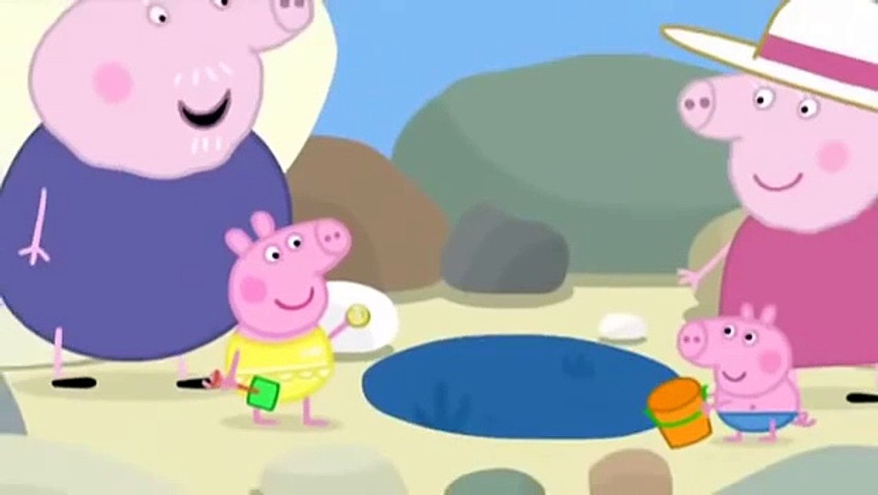 Peppa Pig en français - Les flaques d'eau de mer | Dessins-animés en francais pour les enfants