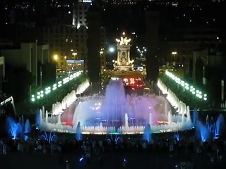 Fuente Mágica, Plaza España, Barcelona
