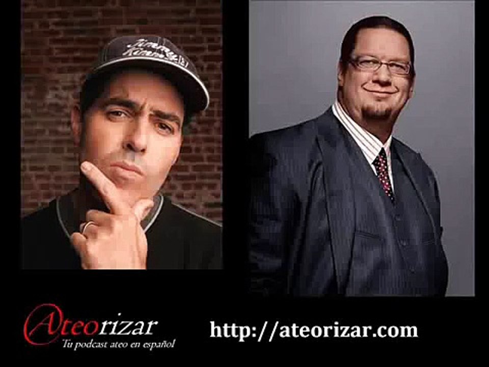 Adam Carolla and Penn Jillette talk about atheism