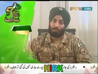 Mouth Breaking Reply to India By A Brave Sikh Soldier of Pakistan Army