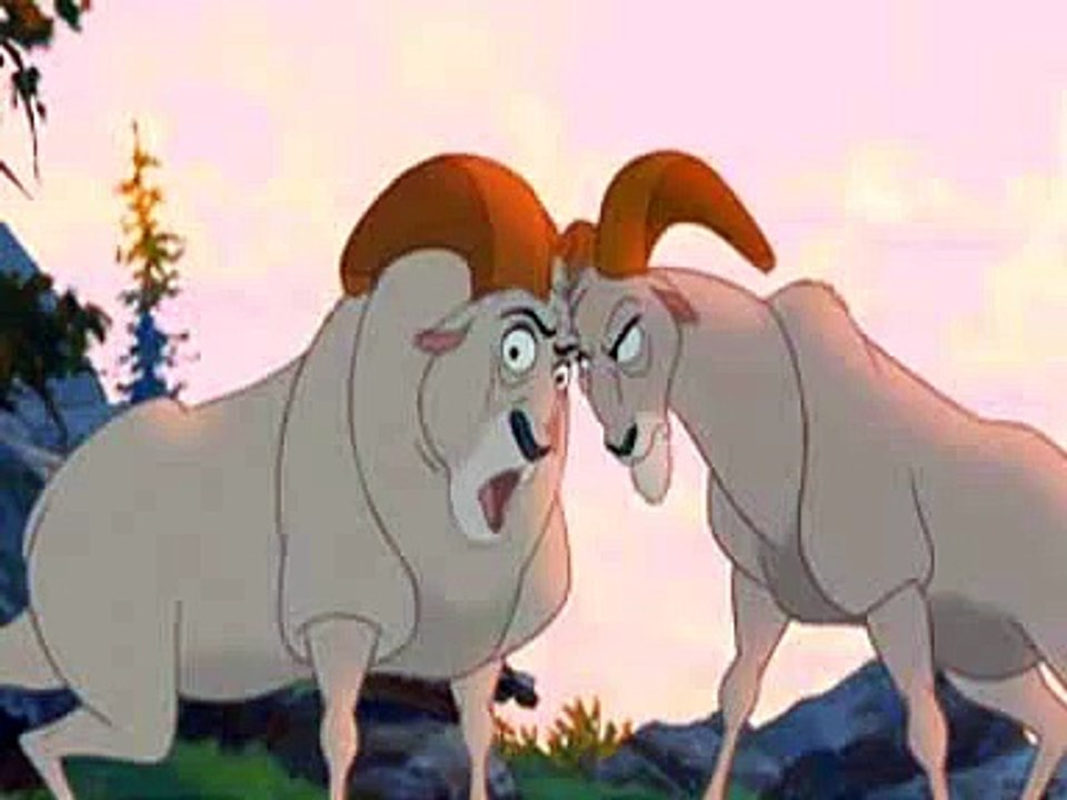 No, you shut up! (Funny scene from Brother Bear)