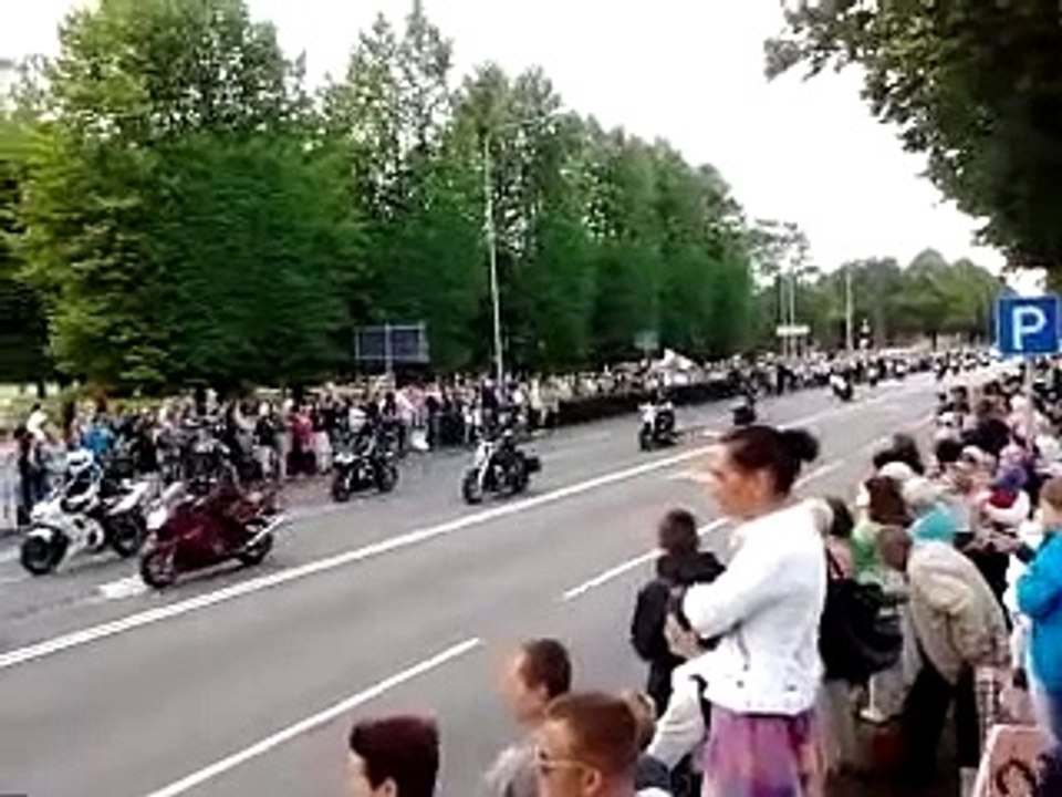 Kurland Bike Meet 2012 - Parade