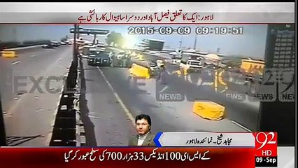 Two suspicious persons arrested in Lahore Check post -- CCTV Footage - Video Dailymotion