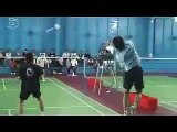 Chinese Local Badminton Club Match Mens Double