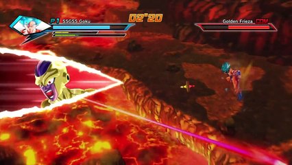 DRAGON BALL XENOVERSE DLC SSGSS Goku Gameplay