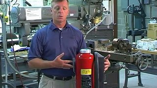 Met-L-X powder - How to use a fire extinguisher training