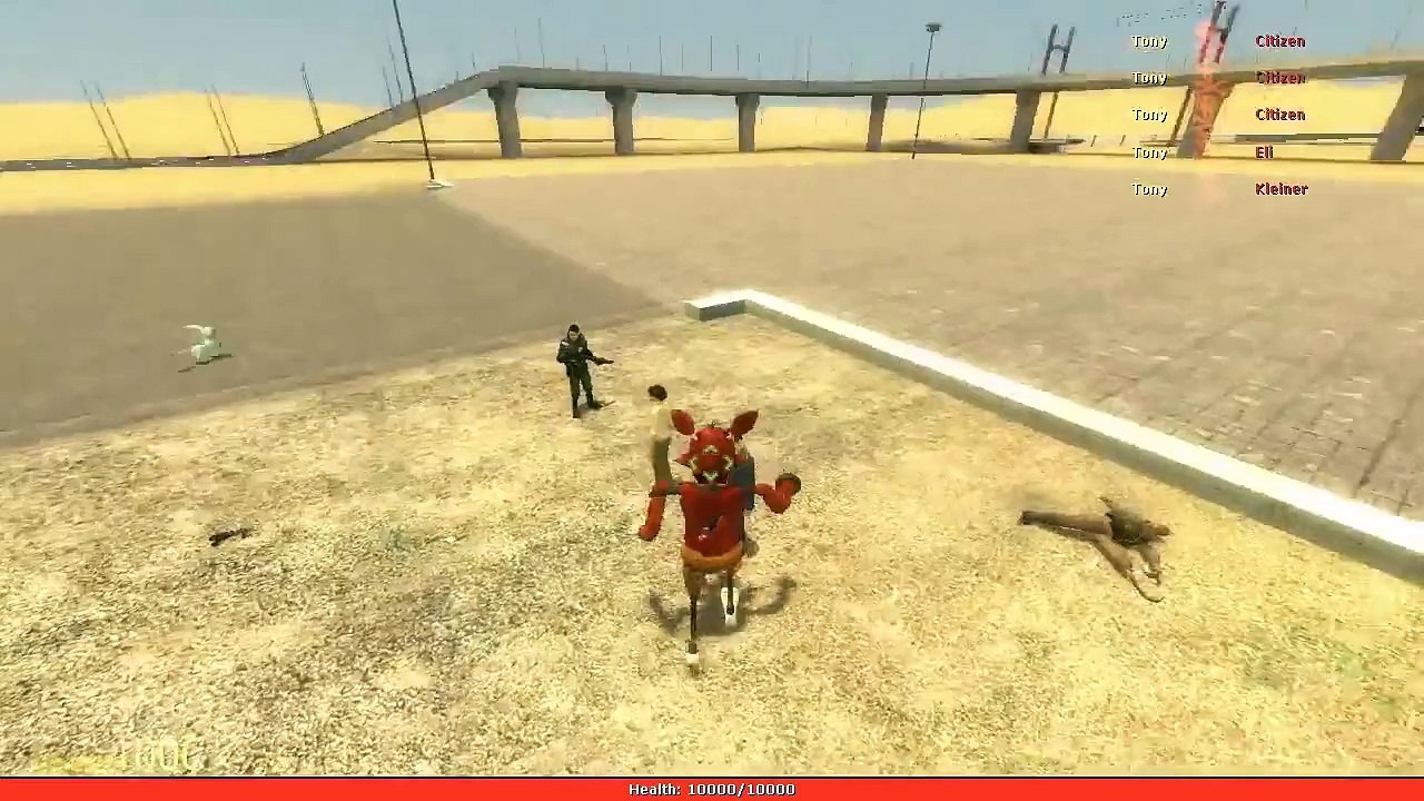 Garry's mod FOXY SAVES FREDDY (Gmod Role-Play Five Nights At Freddys mod)