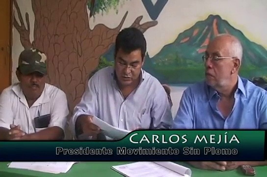 CONTAMINACIÓN EN SITIO DEL NIÑO / CONFERENCIA DE PRENSA