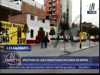 Breña: Policía halló 51 granadas escondidas en una casa [FOTOS Y VIDEO]